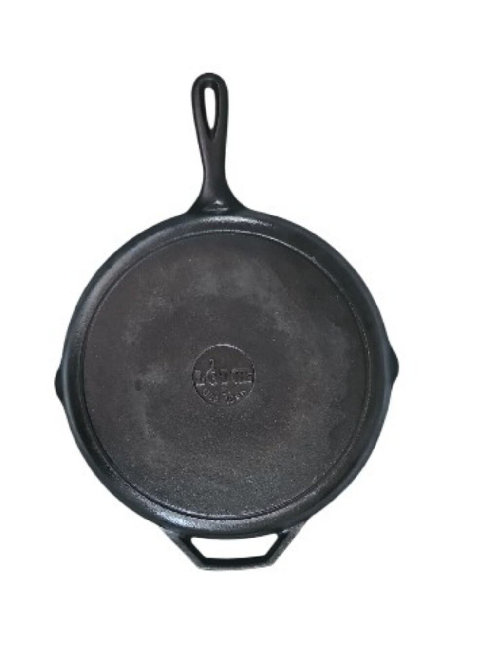 Lodge 12 Inch Cast Iron Skillet USA Pre Seasoned Fry Pan Camping Cookware